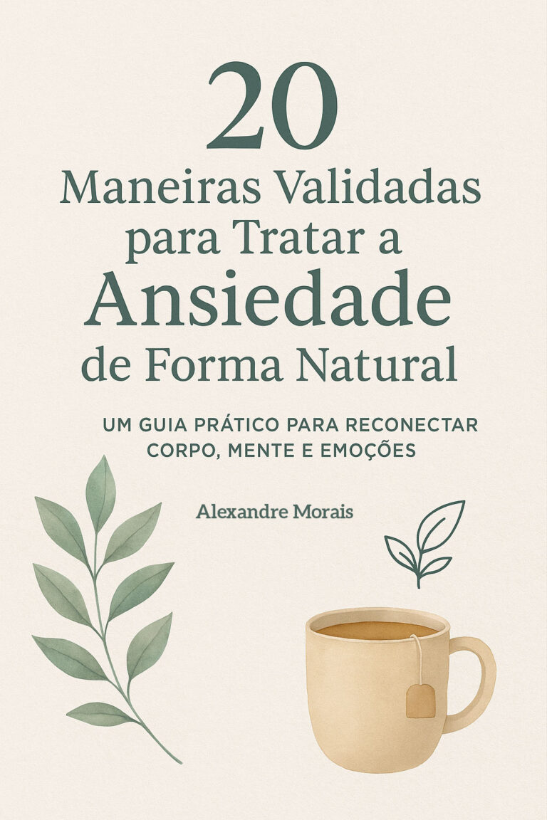 Como Tratar Ansiedade de Forma Natural: Guia com 20 Maneiras Validadas